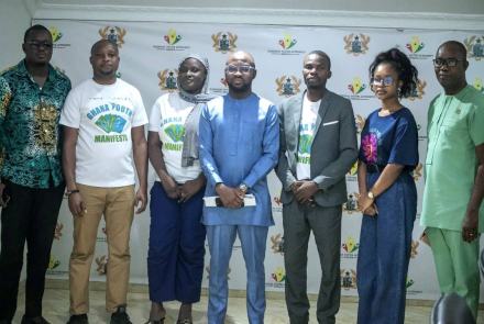 Ghana Youth Manifesto Coalition Engages NYA CEO on Youth Development